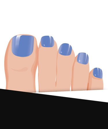 [Pedi/Toes] Tonic Azure - UVNAILZ